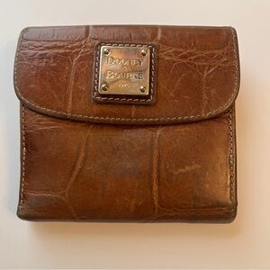 Dooney‎ & Bourke Vintage Brown Leather Women's Wallet
